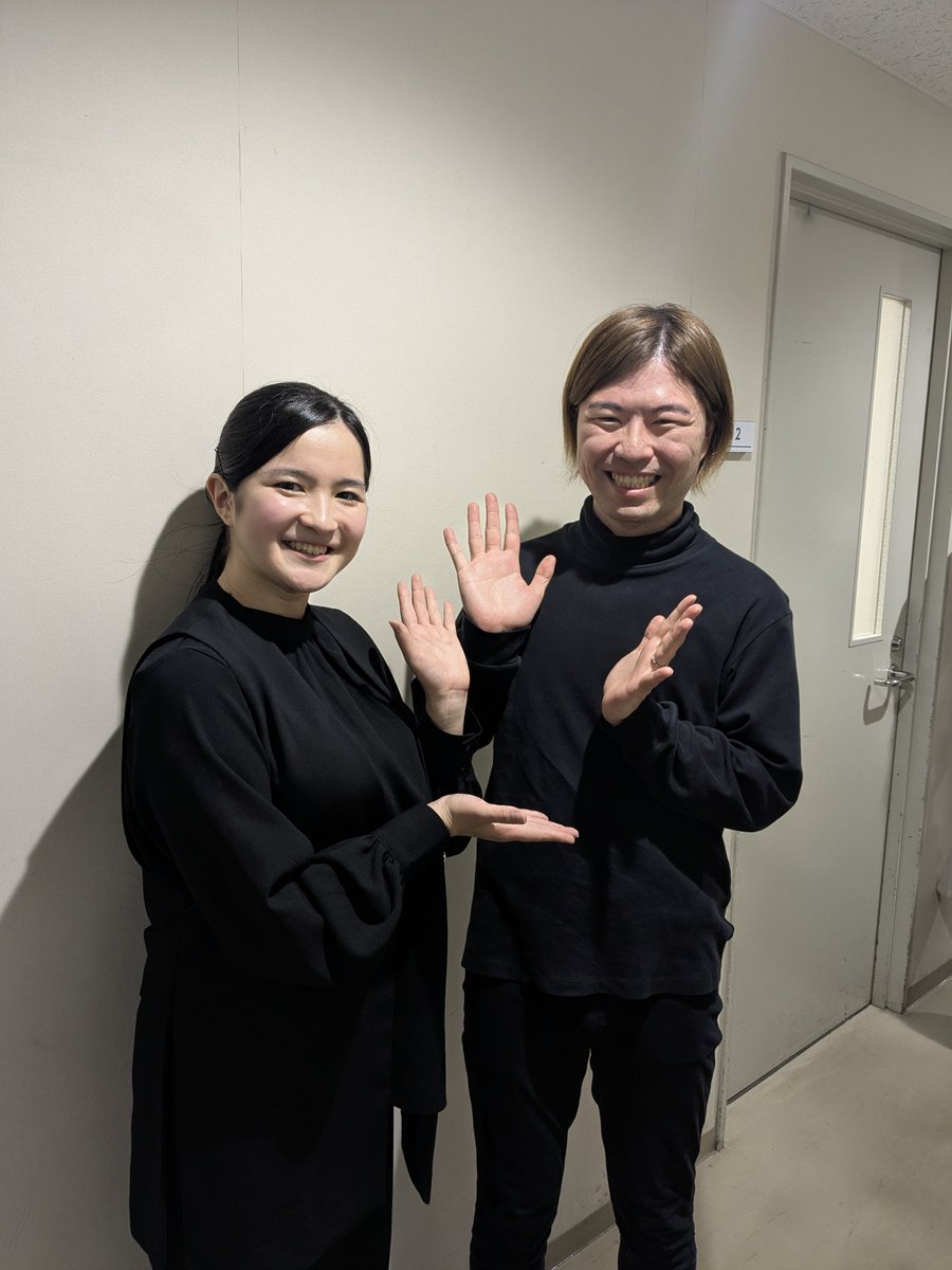 チェルヴェニー・ウィンド・オーケストラ#2　
指揮の伊藤心さんと！作品を丁寧かつ大胆に導いていただきました。

#脆性ノスタルジア
