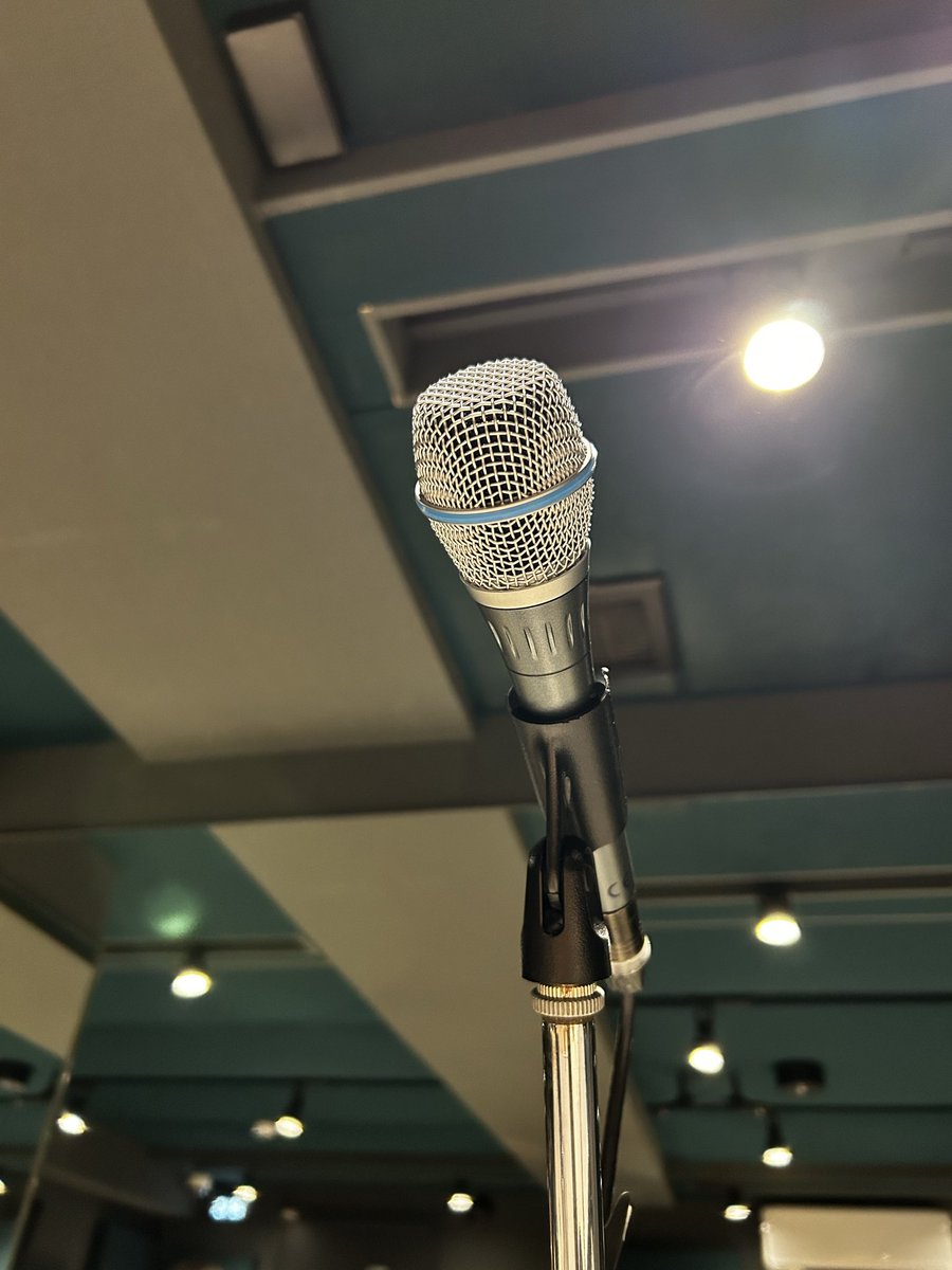 4/26に向けてゆきえZちゃんもスタートしました！
新しいマイク軽い🎤