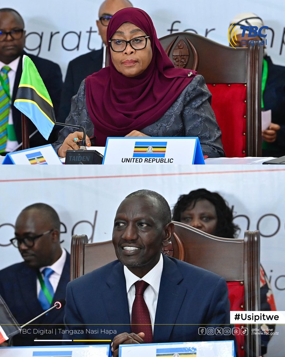 TBConlineTZ's tweet photo. Baadhi ya Marais wa nchi wanachama wa Jumuiya ya Afrika Mashariki (EAC) wakishiriki Mkutano wa Ndani kabla ya kuanza kwa Mkutano wa 25 wa Kawaida wa Wakuu wa Nchi Wanachama.
📍Arusha https://t.co/ssXfn2E4WR