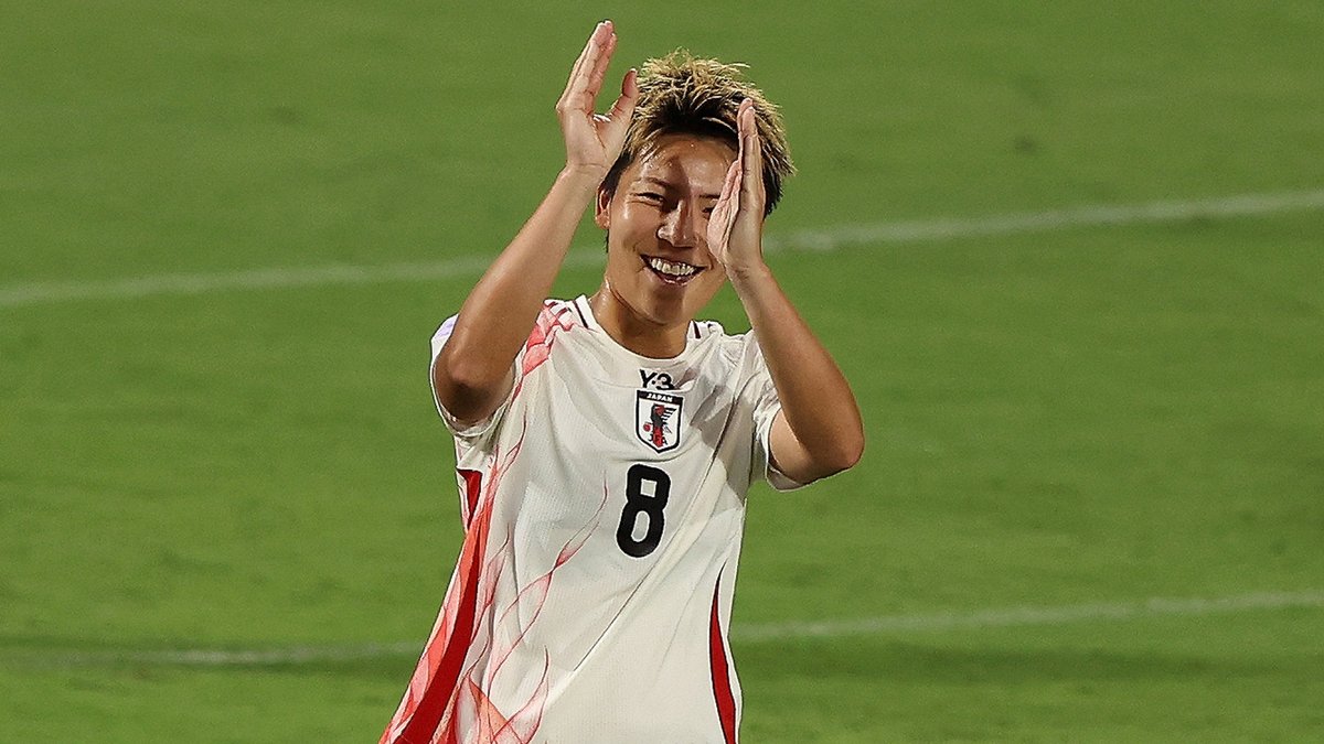 GoalJP_Official's tweet photo. 🇯🇵 力の差を見せつける 💪

なでしこジャパン、女子アジアカップ決勝T進出を力強く決める！

インド女子代表との第2戦で植木理子＆宮澤ひなたが揃ってハットトリックを成し遂げるなど、怒涛11発のゴールショーに。

インド 0-11 なでしこ https://t.co/e2kSTUNO2y