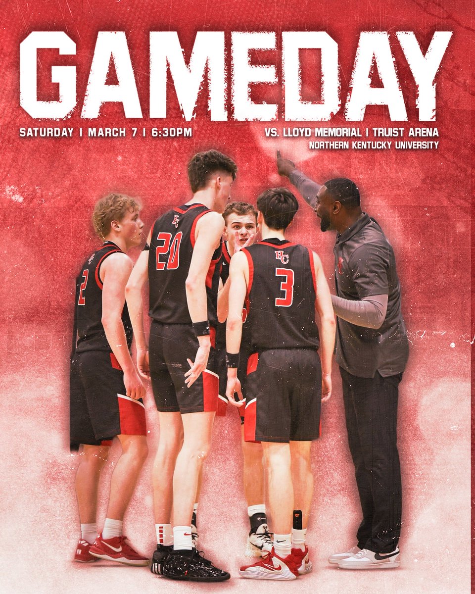 20Ricj's tweet photo. GAMEDAY!🏀

🆚 | Lloyd Memorial  
🗺 | Highland Highlights, KY
🏢 | Truist Arena
🕰 | 6:30 P.M.
#️⃣ | #FINDAWAY
🔴 | Game 31
⚫️ | Record 21-9
💀 | Roadkills 11
🏆| 9th Region Tournament 
 📻| https://t.co/yu1nHeeNYg
@hcindiansbball https://t.co/fcRiNybvUi