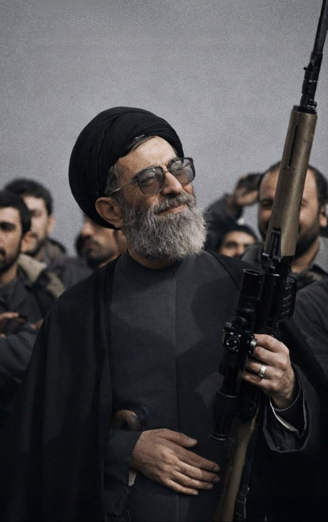 KhiyamMedia's tweet photo. Ayatollah Khamenei was older than the state of Israel. https://t.co/vqfcR4dxg0