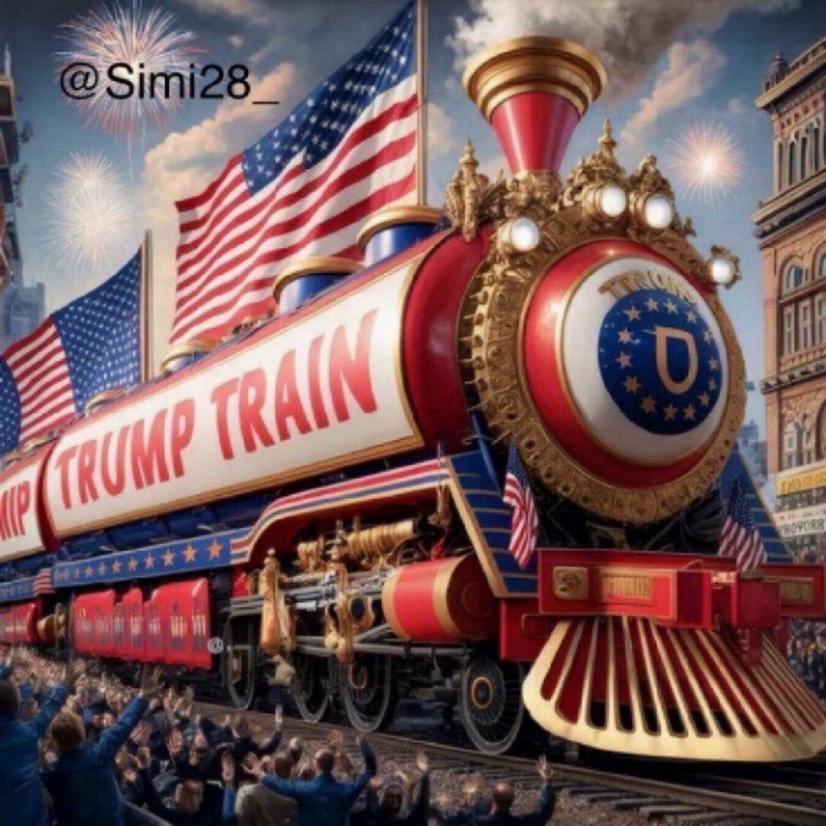 Simi28_'s tweet photo. 🇺🇲🇺🇲🔥🔥🚂🚂💥SATURDAY “LET'S GO BRANDON"  PATRIOTS FOLLOW. DROP YOUR HANDLES AND RETWEET!!!🇺🇲🇺🇲🔥🔥🚂🚂💥💥 https://t.co/UO3wPFBUji