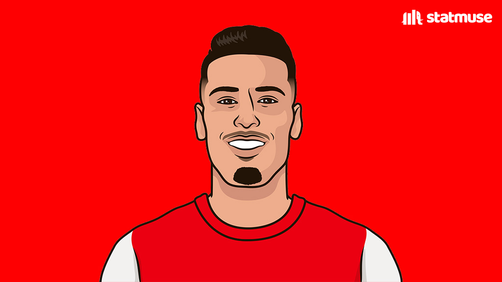 Gabriel Martinelli has 15 G/A this season:

7 in 7 UCL matches
5 in 3 FA Cup matches
3 in 24 PL matches