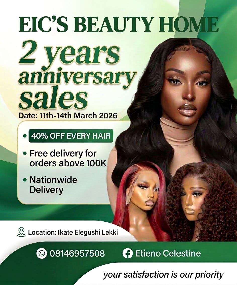 Luckistar4life's tweet image. Of course tomorrow is Sunday 🌟 

Are you single and u are ready to mingle 😉 
→ Come and buy affordable wigs that will make you more beautiful 😍 
Are you thinking of doing BBL 🤔
→ Buy wig that will make you more stunning 🤭🤭 

Delivery 🚚; National wide 🤗
#Ads