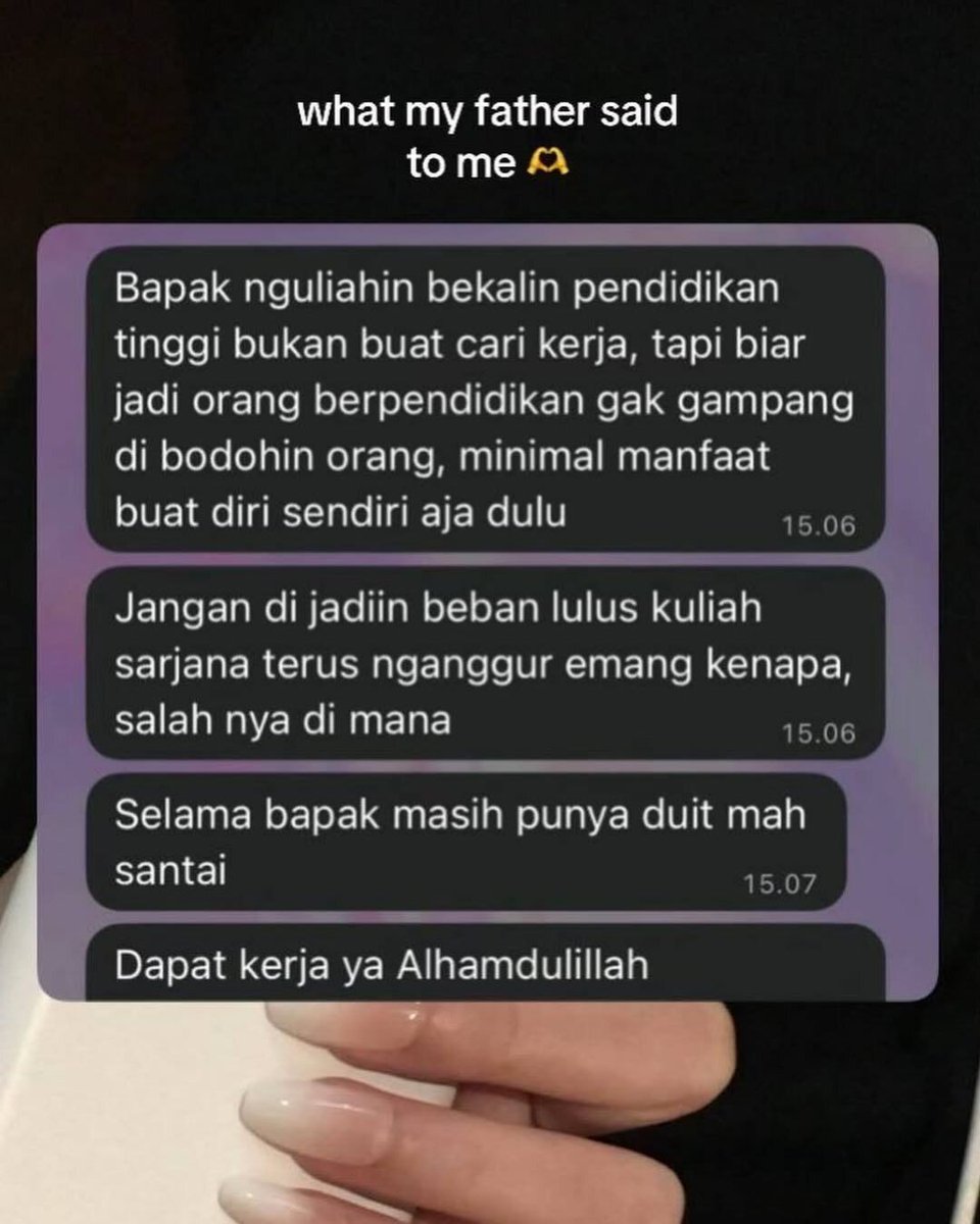 ngapain kuliah??
biar tau