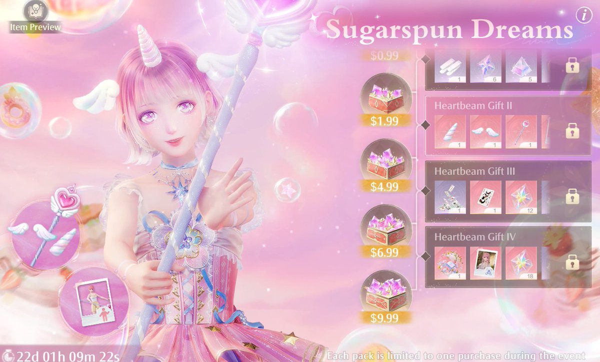 🎀infinity nikki giveaway 🎀

♡ One person will receive 25$ for all tiered purchases packs

Rules:  
♡ rt and like this post 
♡ must be following me

ENDS ON MARCH 11 !!

Prize will be given via PayPal or top up center (account consent needed)

Good luck to everyone! 🩷