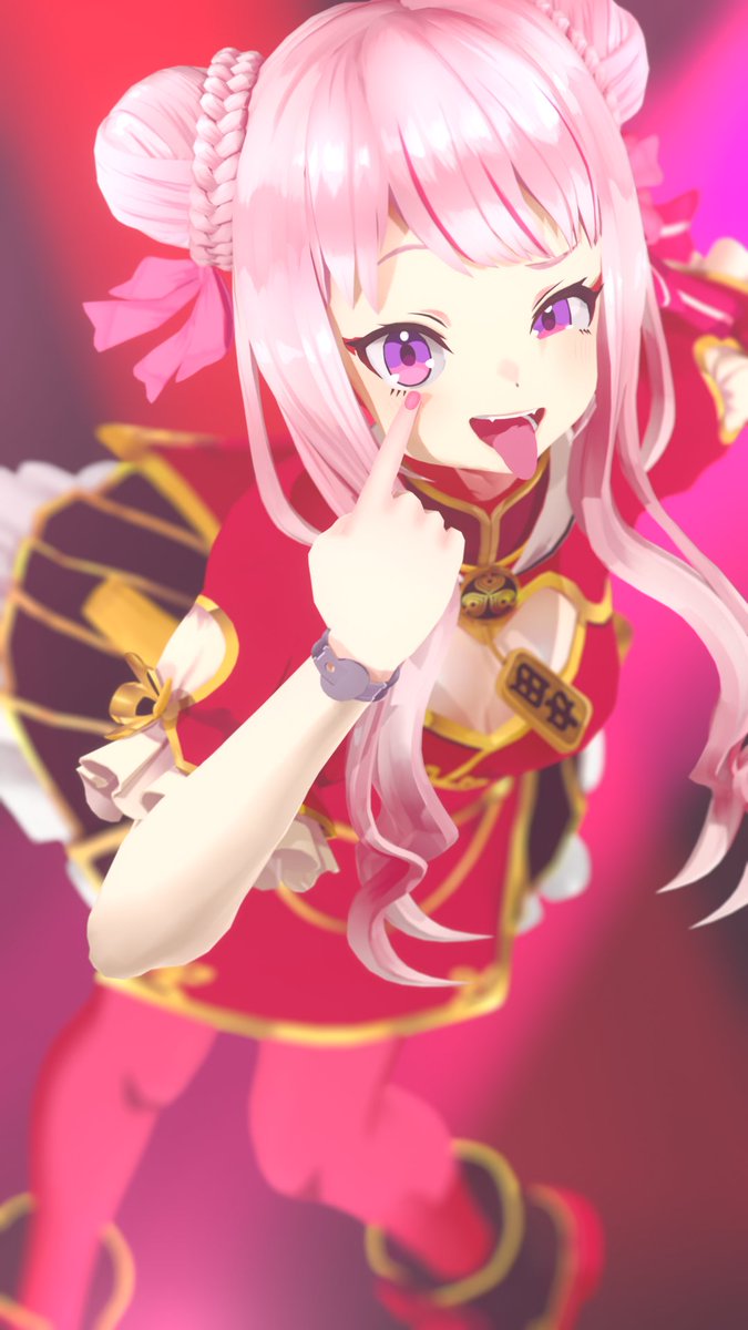 😜
#ヒメヒナMMD #ヒメヒナアート 
(C) HimeTanaka