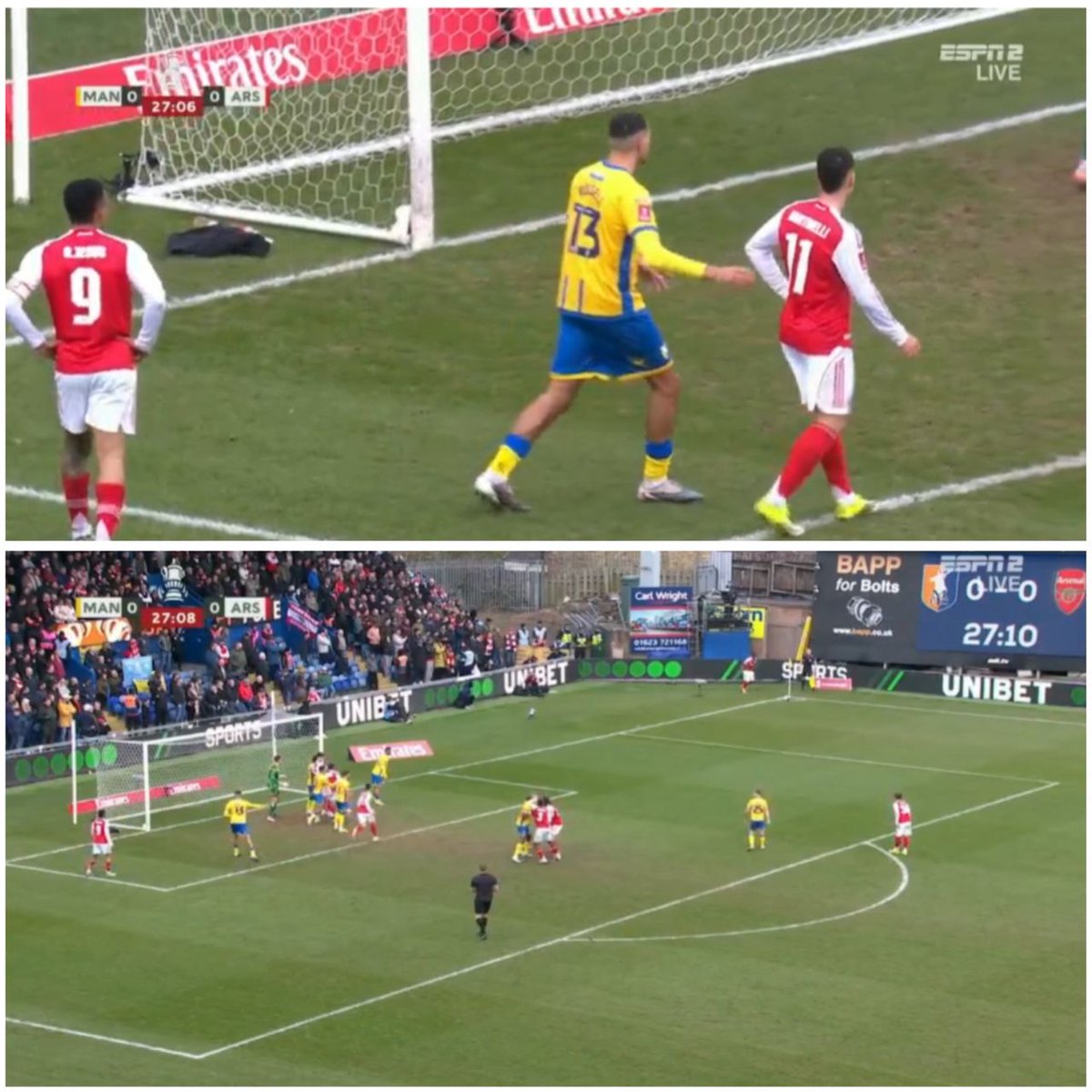 Arsenal if you score añy goal with corner today , it won't count in my precious book 📚