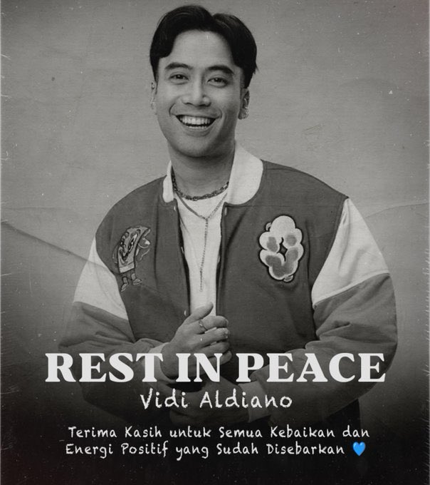 GoenHpm's tweet photo. Selamat Jalan Vidi https://t.co/31GKVN2zX7