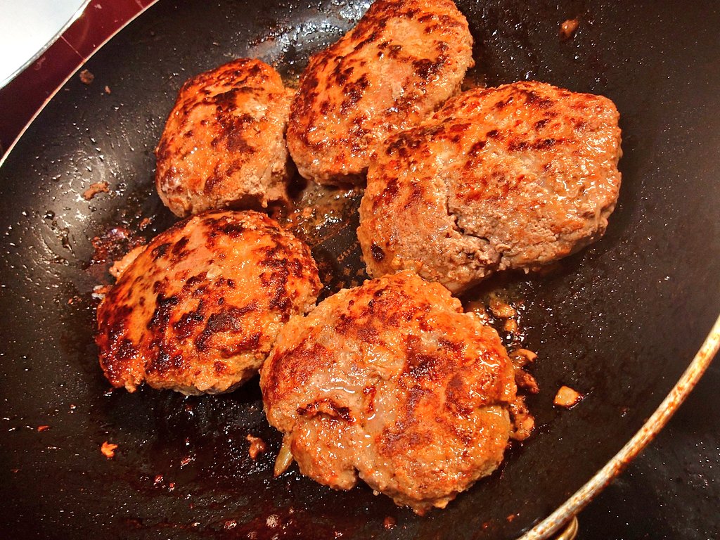 自炊ふぇすたちゃん、ハンバーグ編(本日) 