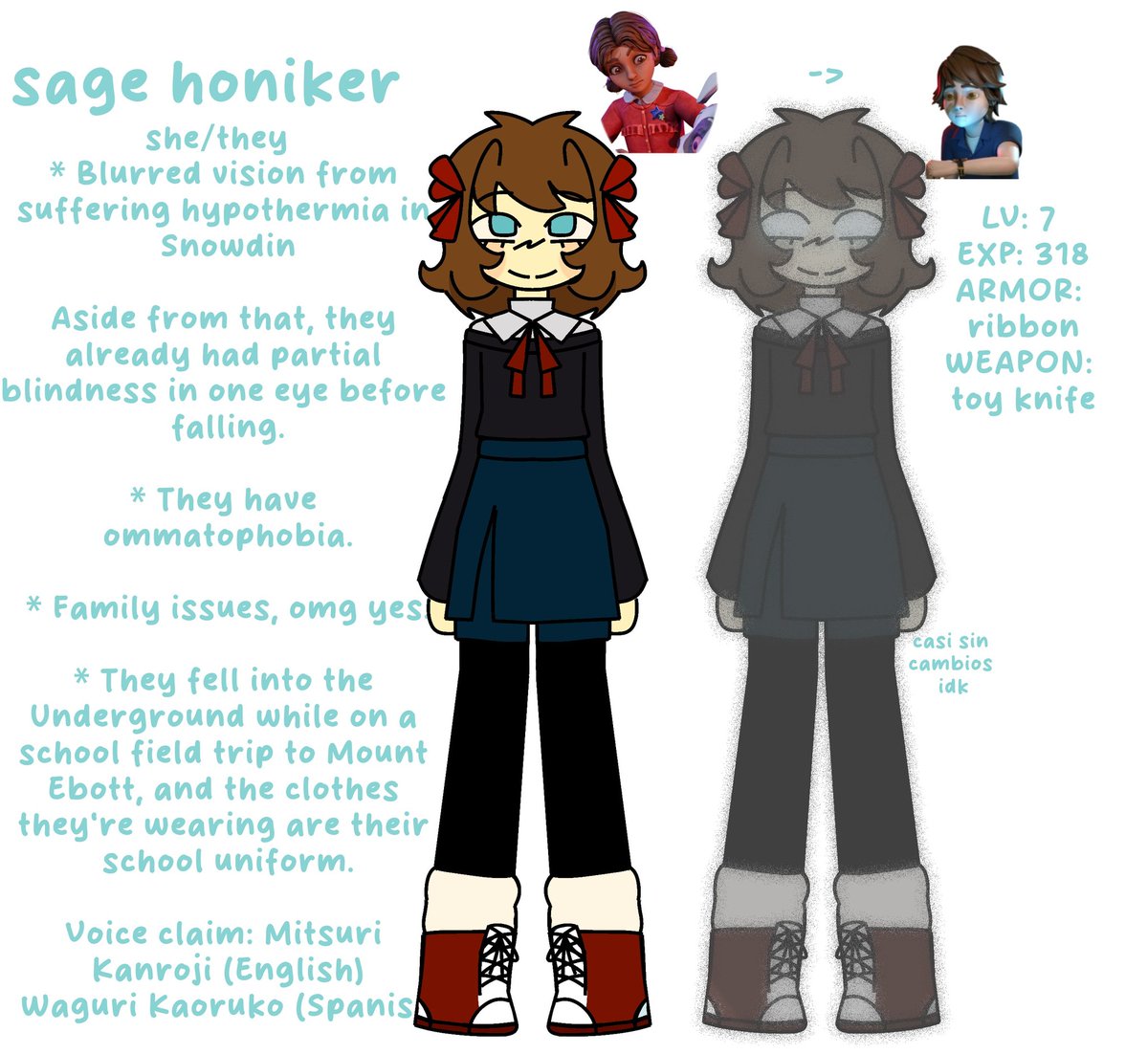 ma4xine's tweet image. My dead child
Sage (patience soul) concept or something idk
#undertale #cyan