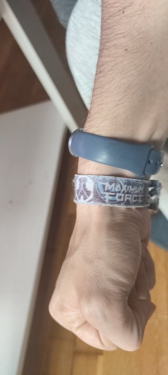 PumaOrgullo's tweet photo. "Hey @Q_dance! 🧡 Check this out: I’ve been wearing my Defqon.1 2016 wristband for 10 YEARS straight! 🔥
​Through everything, the 'Maximum Force' is still with me. Does this dedication earn me a ticket for Defqon.1 2026? Help a warrior out! 😉🔨
​#Defqon1 #Qdance #Hardstyle" https://t.co/fzknmqRx4H