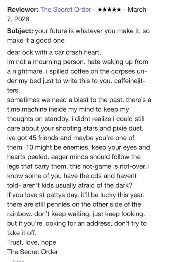 ghoul/andy - saw fob in birmingham (03/13) tweet media