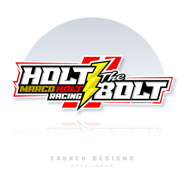 CrunchDesigns1's tweet photo. New race logo signature design ready for 2026.🏁

A bold clean logo, designed to reflect the rider and teams identity

A pleasure as always working with the Marco Holt Racing Team

For more info: https://t.co/Y0Vhn0zmEK

#RaceLogo #RaceSignature #RaceTeamLogo https://t.co/99qKKD0nMu