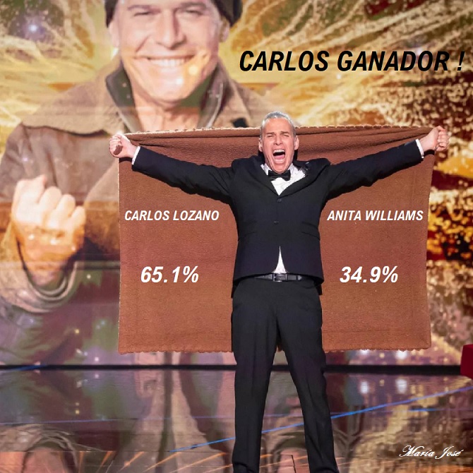 marijosemjm's tweet photo. 65,1% de la audiencia no es opinión, es sentencia. El resto que sigan debatiendo en el grupo de reventadas. Disfrutemos, mientras ellas asumen la derrota. Carlos se llevó el maletín con clase y constancia sabiendo que el tiempo pone todo en su sitio. GANADOR❣️ 👑🏆 #DeViernes https://t.co/Ox5CsCm3Ou