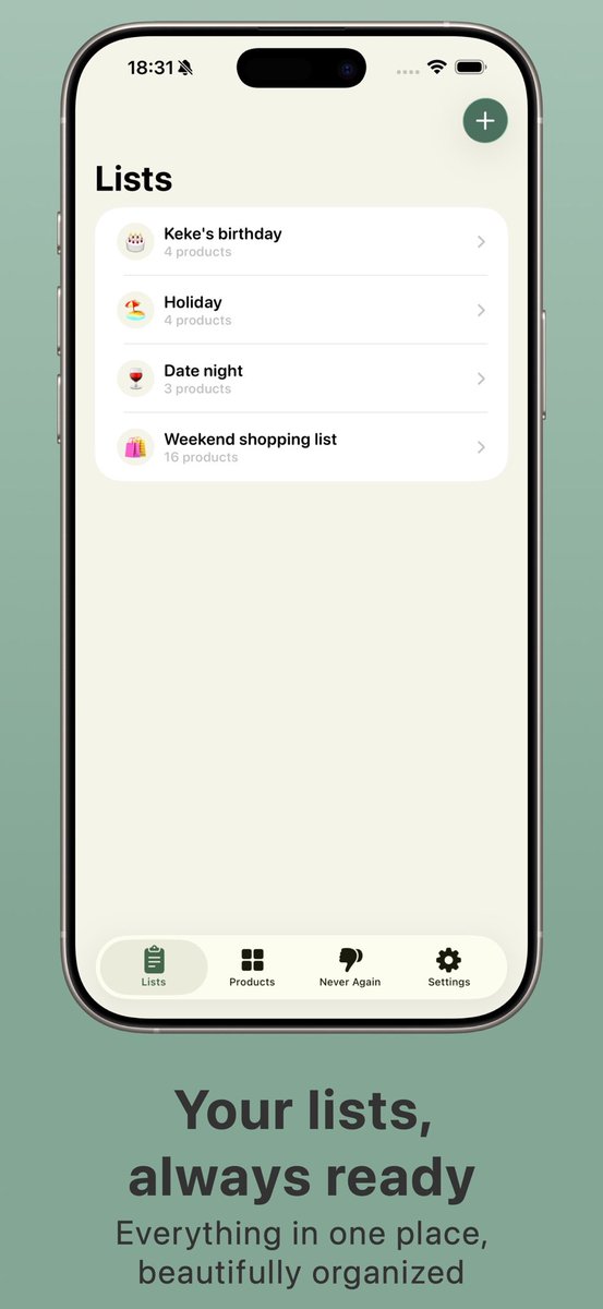 velekeyp's tweet photo. #ComingSoon #Shoplyst #iosdev #swiftui https://t.co/Olxfj6xZeh