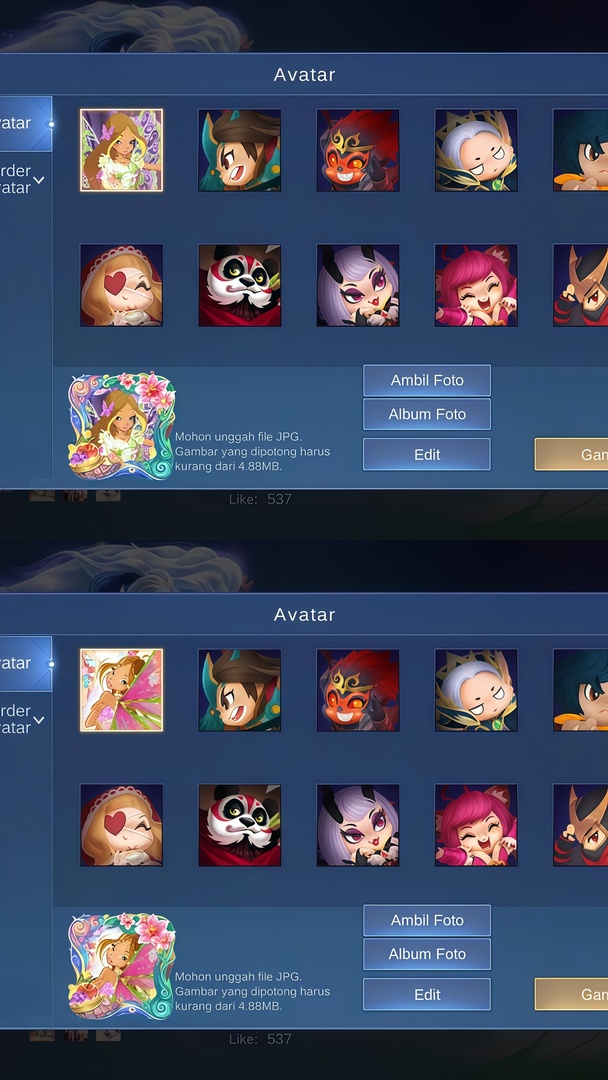 Mobile Legends Menfess tweet media