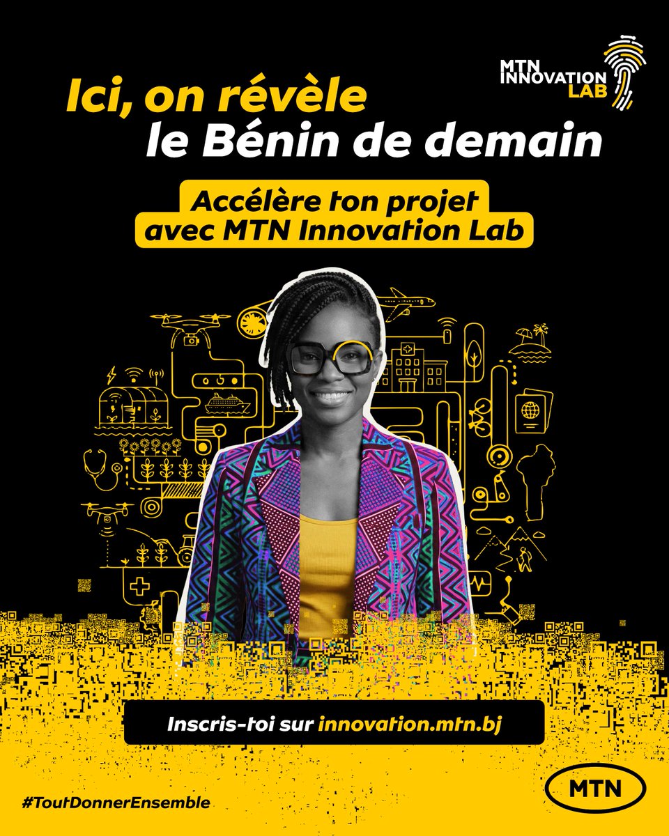 Les candidatures pour la 2ᵉ cohorte du MTN Innovation Lab sont ouvertes. Startups et innovateurs, saisissez l’opportunité de développer vos solutions avec l’accompagnement de MTN.
Inscrivez-vous sur innovation.mtn.bj
#MTNInnovationLab #Innovation #Startup
