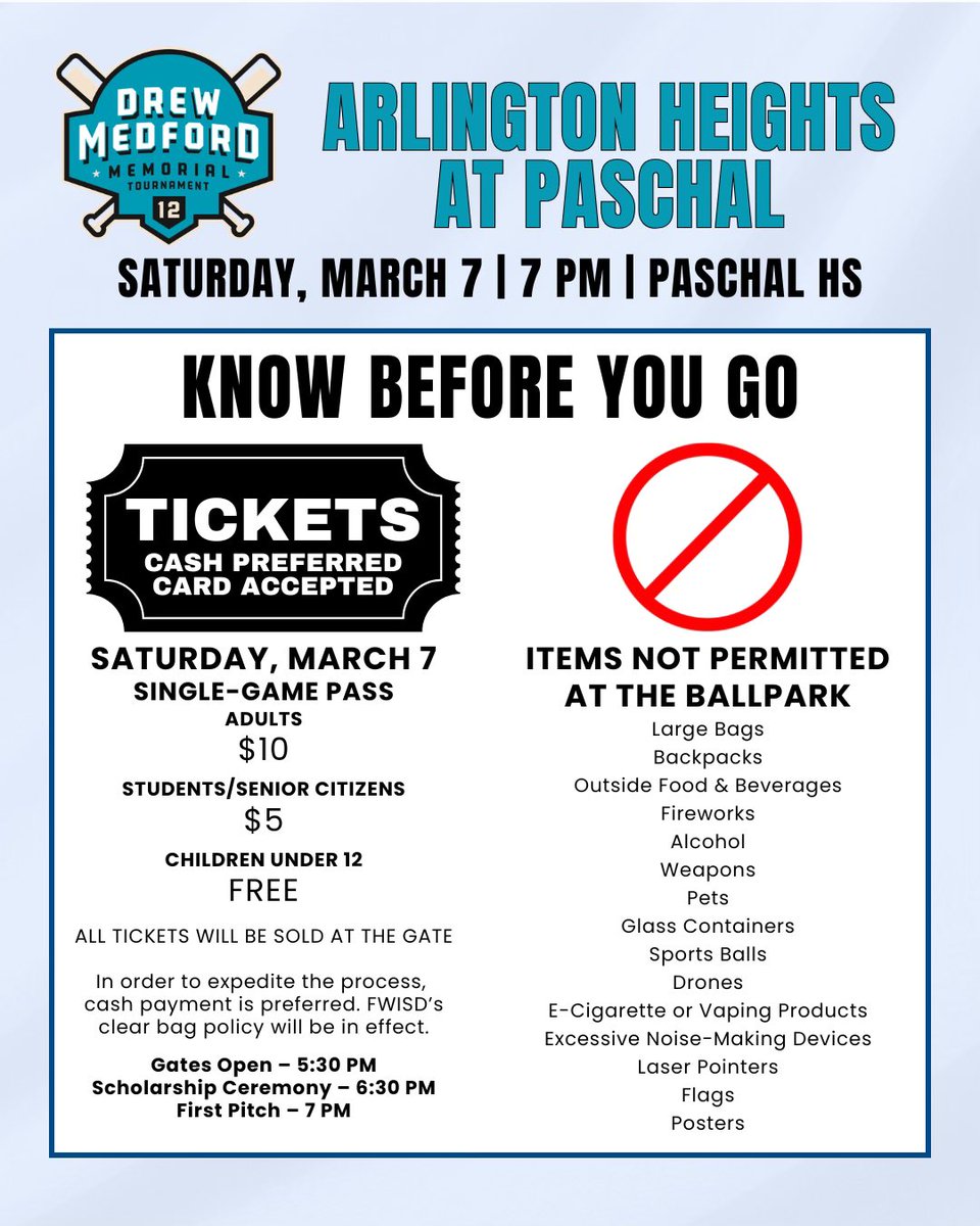 Paschal Panthers Baseball tweet media