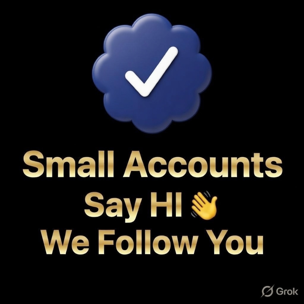 PSR42_'s tweet photo. All small accounts,

say hi 👋😊

let’s boost you! 🚀📣✨ https://t.co/DoWF1wr5UD