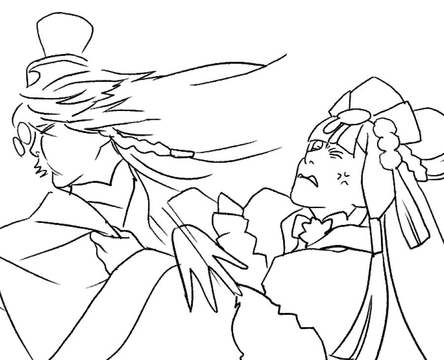 過去絵で嘯狂狷様をお祝い🎊🎉