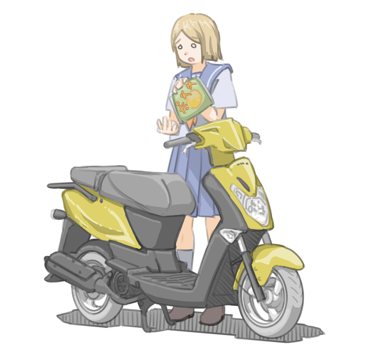 きわみらい@バイクの絵/まんが tweet media