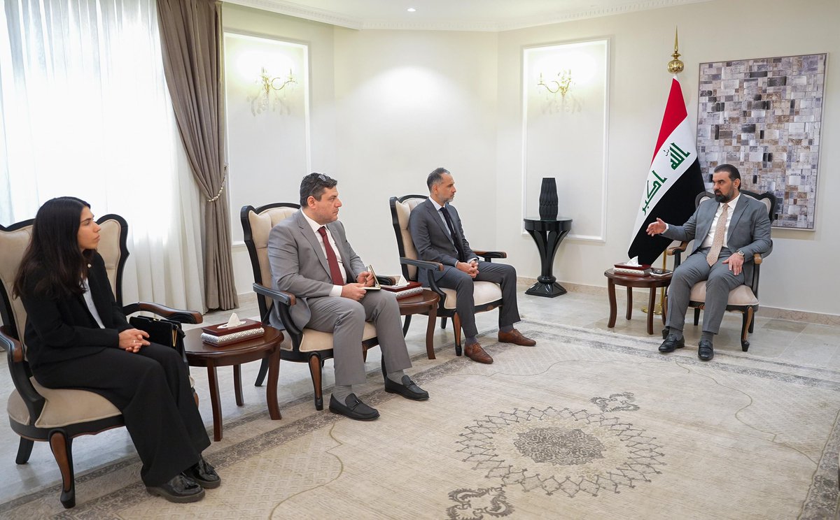 المكتب الاعلامي لرئيس مجلس النواب العراقي tweet media