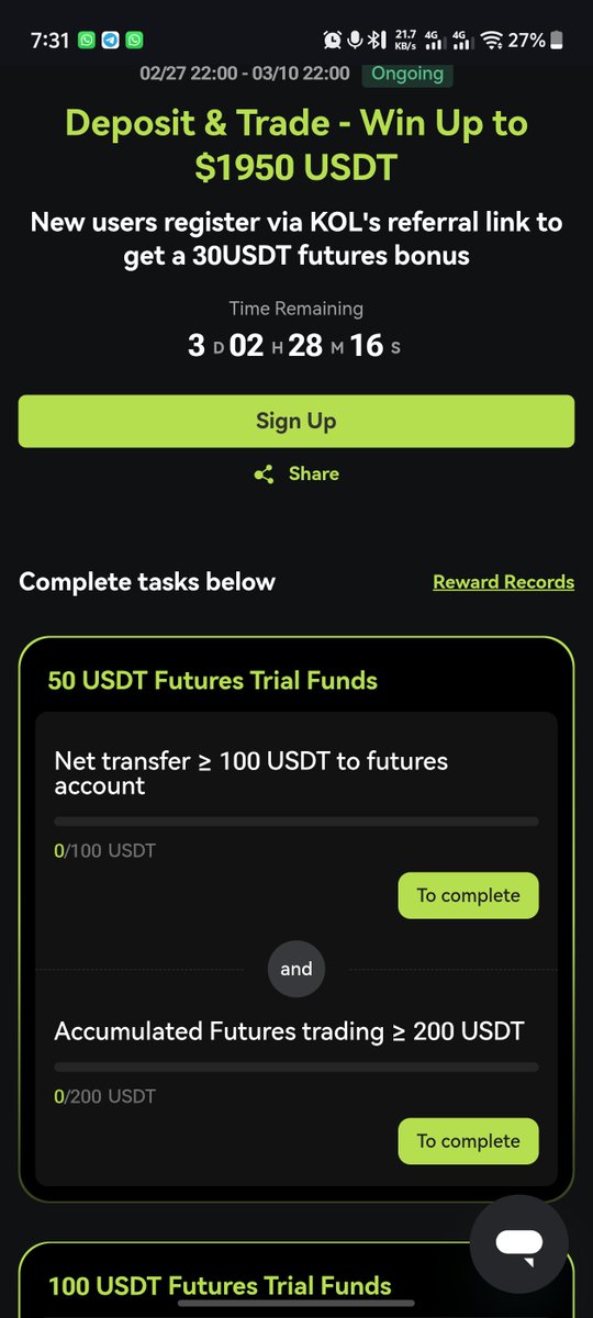 XT deposit bonus instant 
50% deposit bonus 
xt future bonus 
xt bonus 

xt.com/en/activity/Tu…