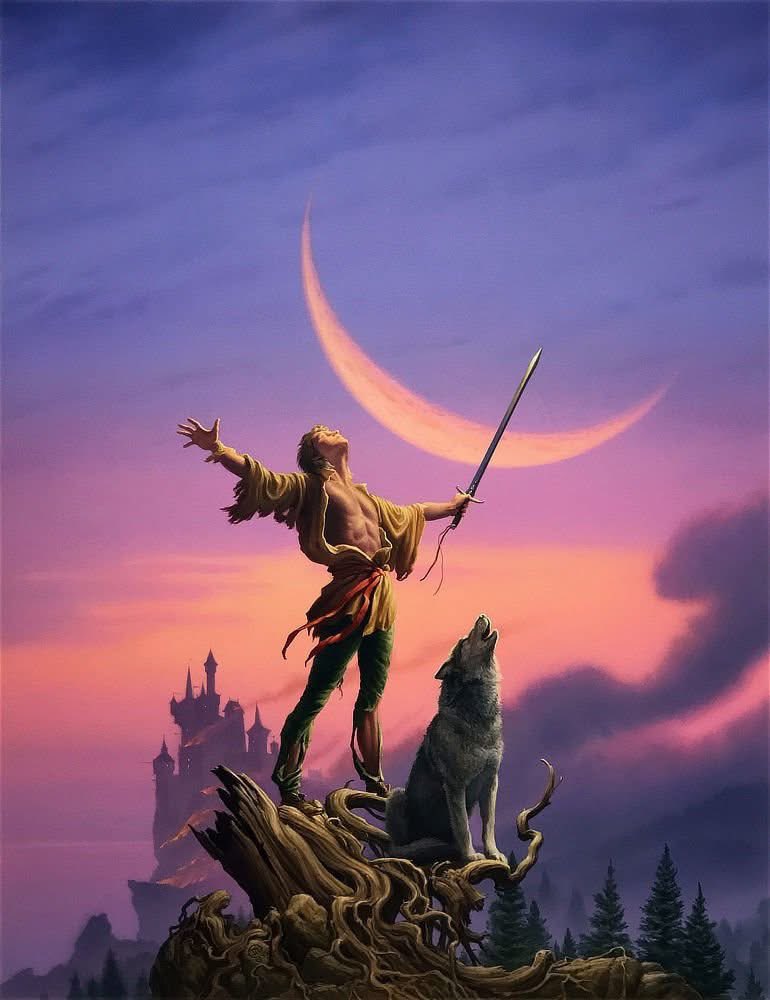 RCDad92's tweet photo. Good morning, friends, ☀️and
Welcome to the weekend!❤️🔥
“Royal Assassin"
Cover art by Michael Whelan, for “Royal Assassin : The Farseer Trilogy Book 2” (Spectra, 1996)
#FantasyArt #FantasyLit
#MichaelWhelan #ttrpg https://t.co/OVQWWg2FdU