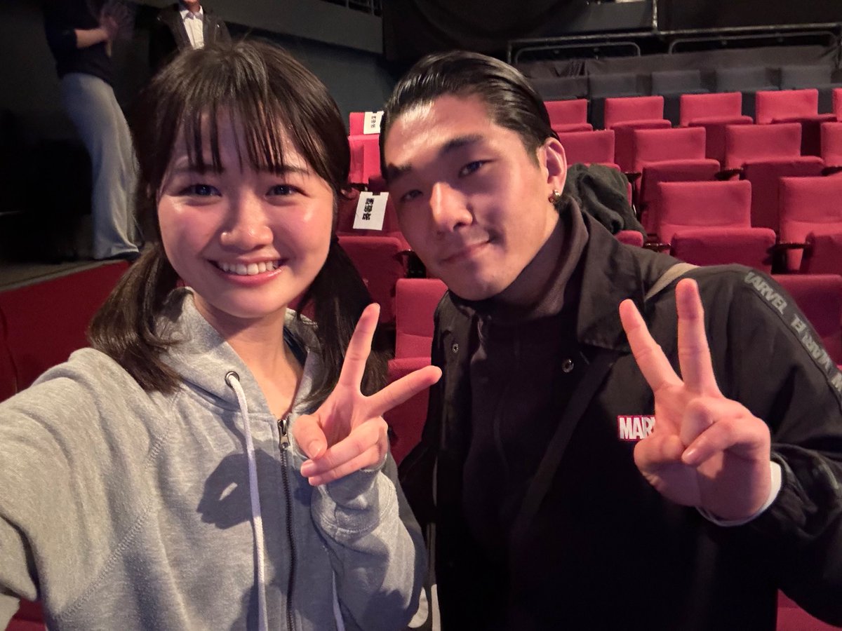 kota_saga's tweet photo. 劇団時代の同期が出演する舞台
ボーダーラインを鑑賞しました!
3.11があった時、僕は小学2年生。
あれから15年、いろいろ考えさせられる舞台でした。
あと、同い年のはずの同期がJKにしか見えなくて衝撃でした。
少なくとも、同い年には、見えない😭
#GROUPTHEATRE
#ボーダーライン https://t.co/TBxlVtiny1