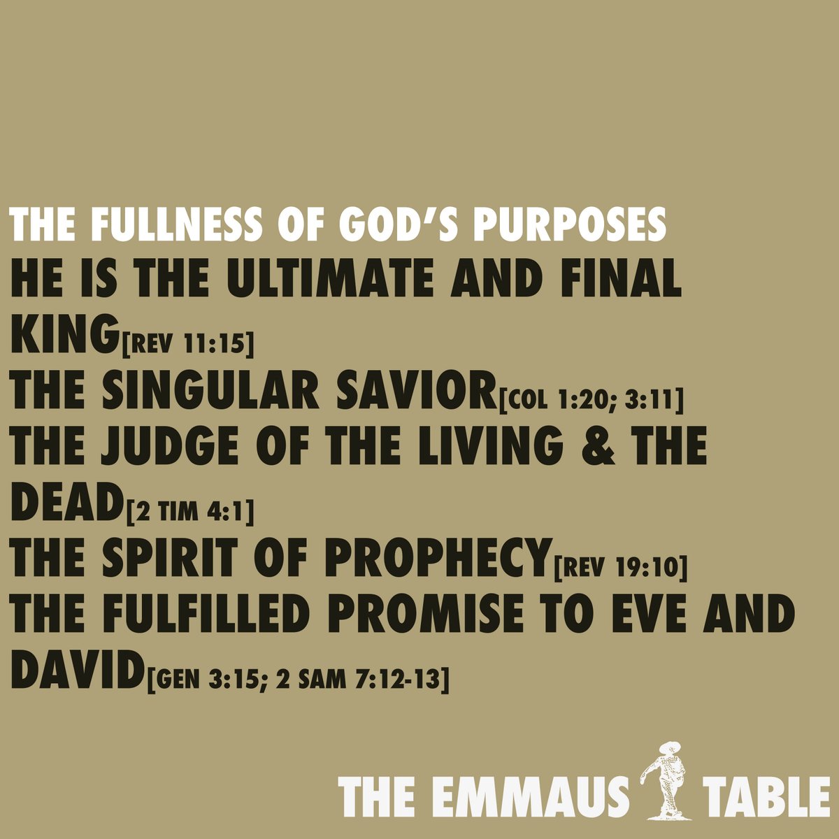 The Emmaus Table tweet media