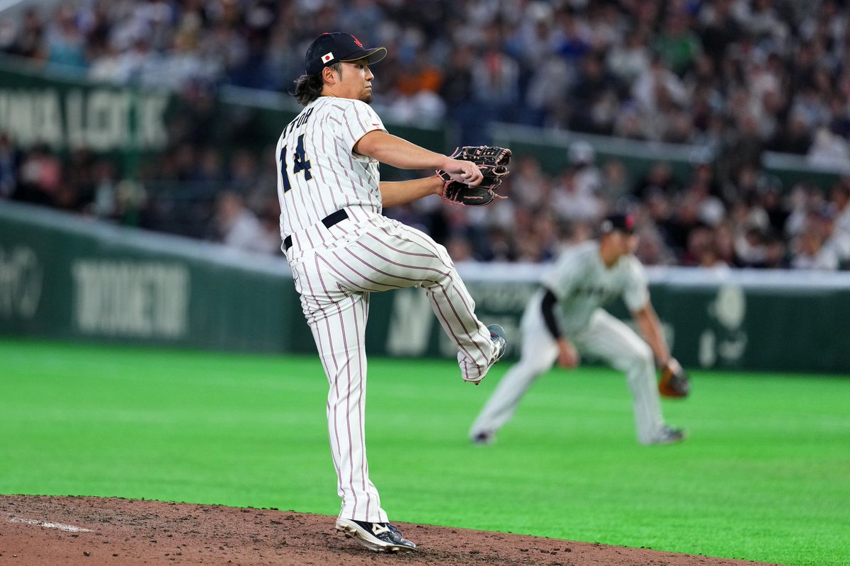 FightersPR's tweet photo. 2026 ワールドベースボールクラシック™ 東京プール presented by ディップ
日本 vs 韓国⚾️

伊藤大海投手が登板！
3回6奪三振

#lovefighters
#ドミれ
#侍ジャパン https://t.co/RuJQPLLf60