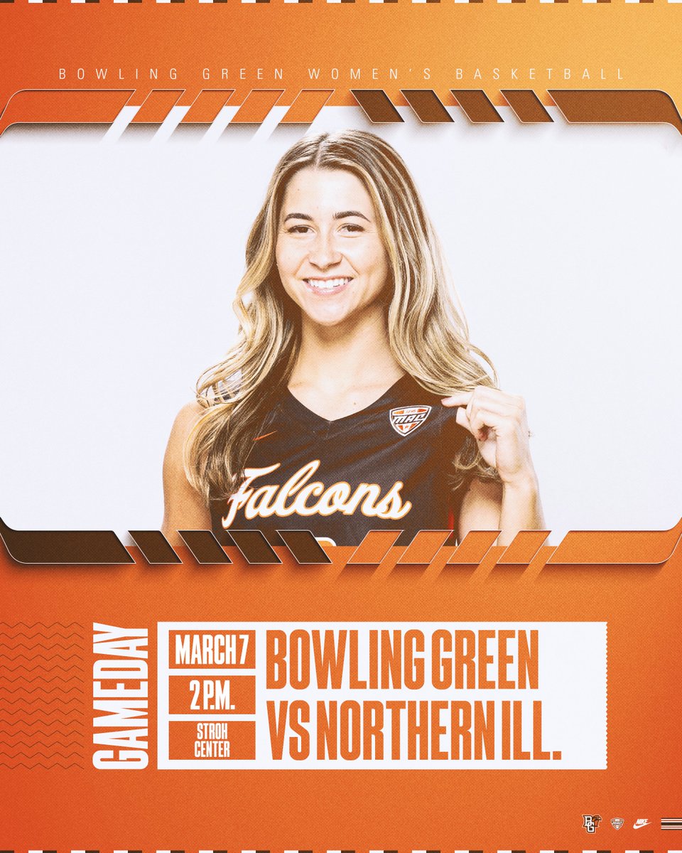 BGSUWBB's tweet photo. GAME DAY‼️🏀

Tipoff at 2 pm at the Stroh -- Senior Day ceremonies prior to the game!

#AyZiggy | #EarnIt https://t.co/mjzO6kH41Y