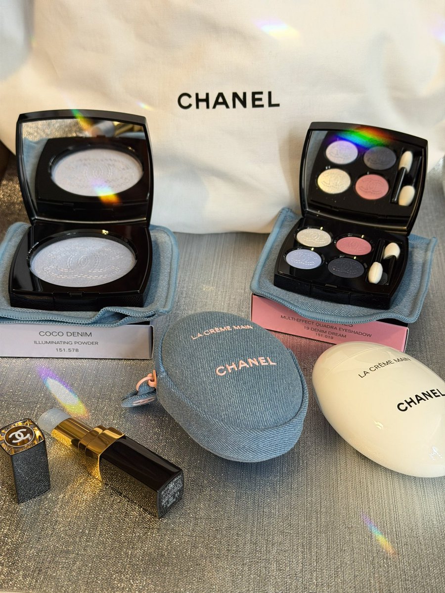 コスメ購入品 CHANEL様のデニムコレクション👖😍💙🩵 レ キャトル