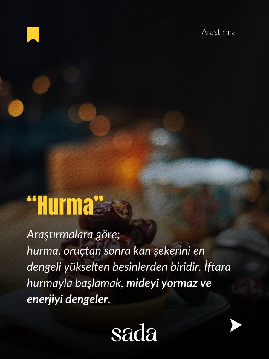 Oruç nasıl gidiyor? 🤓

#sada #ramazan #oruç