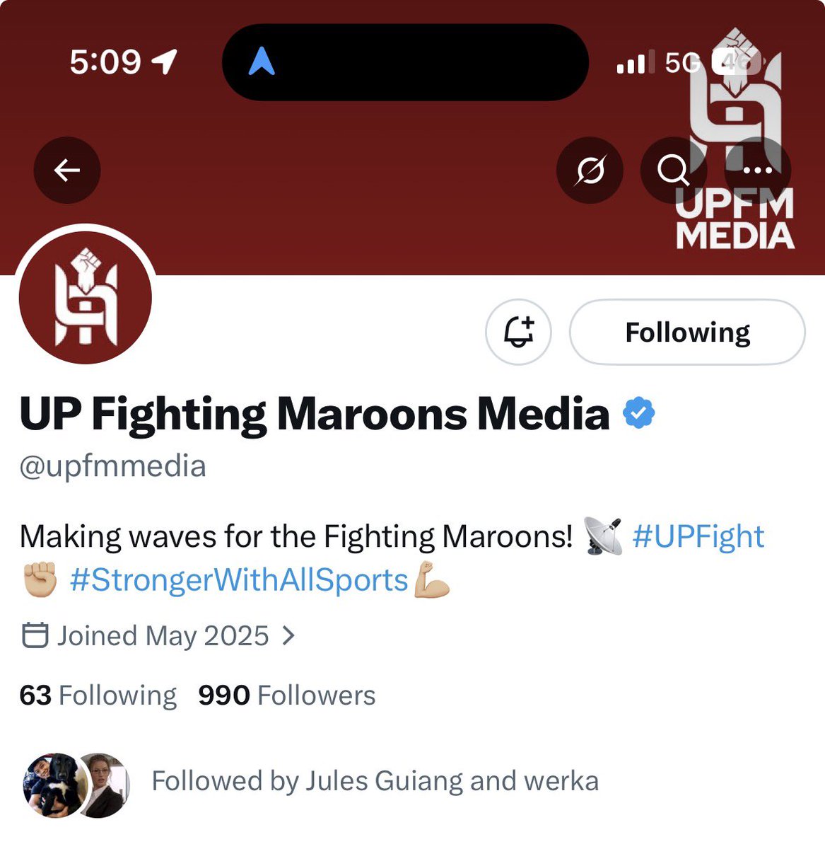 winvalencia's tweet photo. @upfmmedia @upwvt https://t.co/N5UmKwmLit
