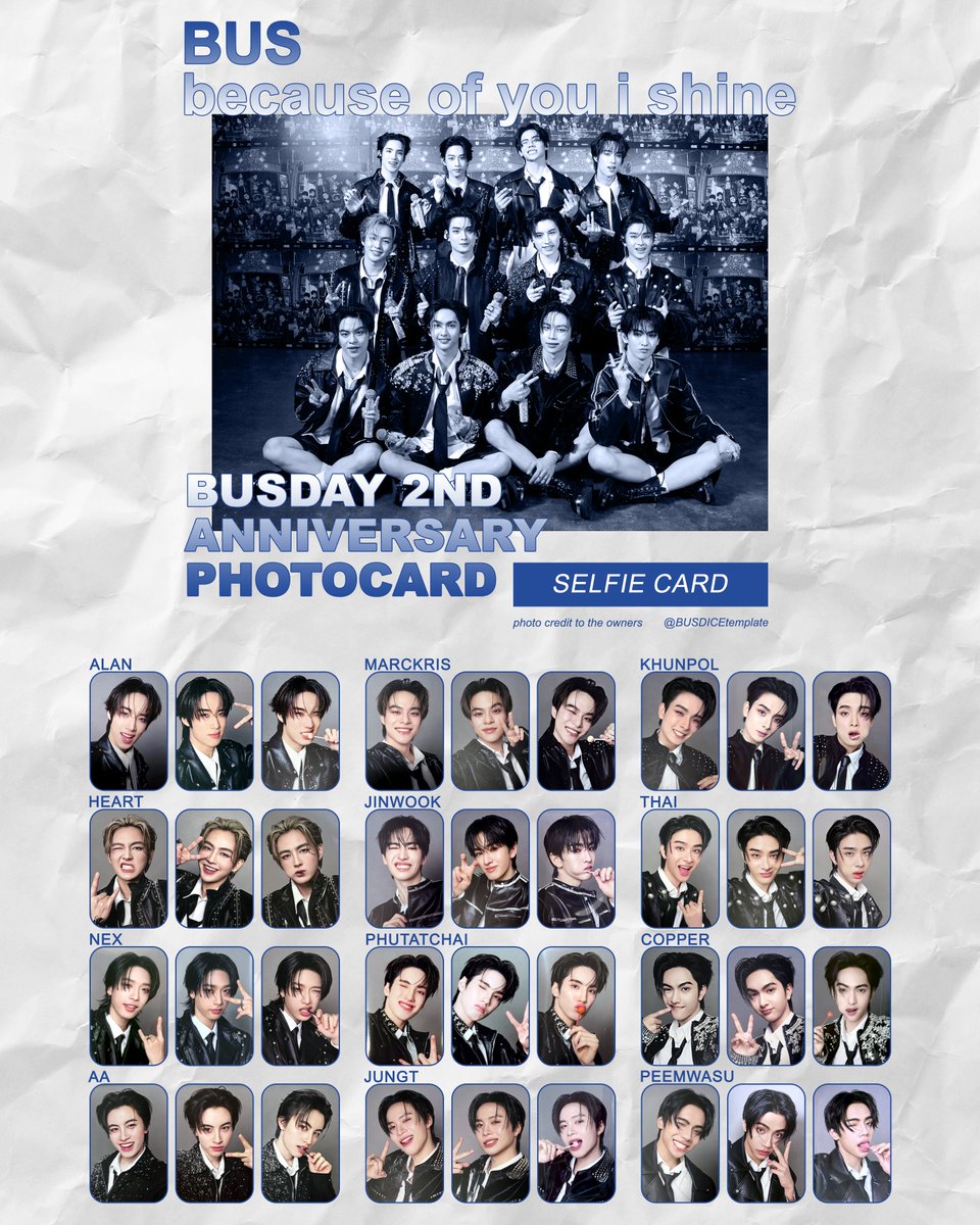 (CLOSED) ตารางการ์ด BUS & DICE tweet media