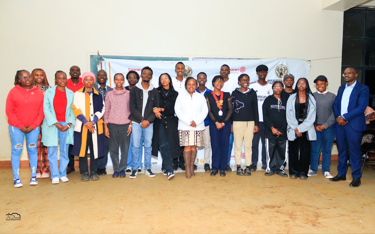 mutaniwealth's tweet photo. Any time we induct new Rotaractors into the Rotary family always blesses my heart as the Patron of the Rotaract club of Chuka University .We celebrate the newest Rotaractors in town at Chuka University #Rotary #RotariansInAction #Ruthlessfocus #mediation https://t.co/zaaZJnvGX1