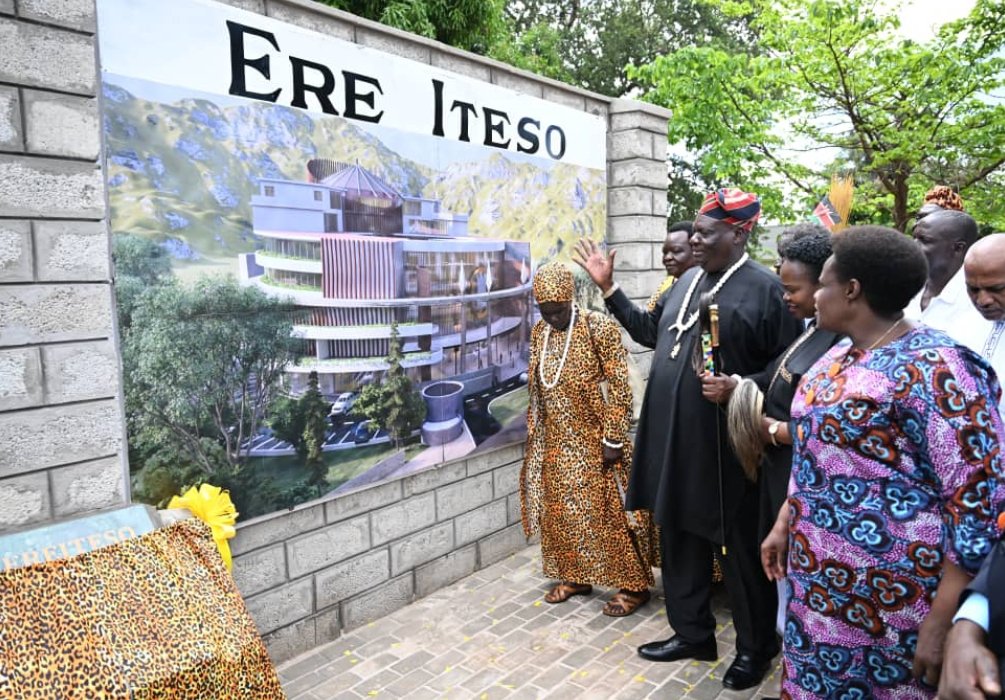 SorotiDLG's tweet photo. The ground-breaking ceremony and fundraising launch for the construction of Ere Iteso is currently underway at the Iteso Cultural Union (ICU) Headquarters in Soroti City. https://t.co/LhU2yshNlf