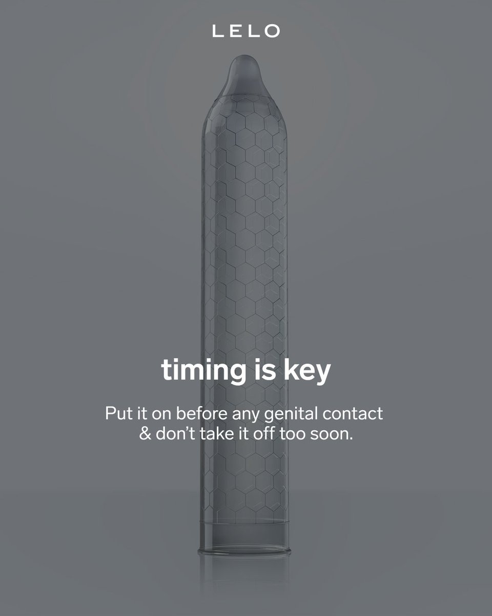 lelohex's tweet photo. Proper timing can make all the difference. A condom needs to be on before any genital contact and kept on until the very end to provide full protection. It’s a simple step, but one that’s often overlooked, and it’s key to staying safe during intimacy. 😎 #HEX https://t.co/Qq1TJelo76