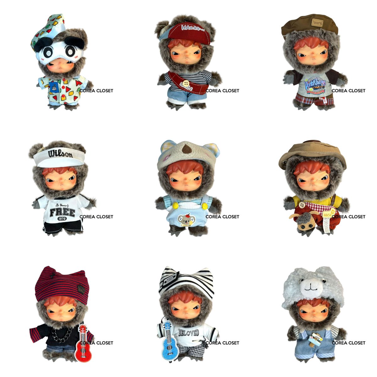 coreacloset's tweet photo. READY STOCK INA
WTS Setelan Baju Boneka Plush Hirono Popmart Road Journal Series Lengkap

Order di sini
🛍️ https://t.co/EQt9fO81Vu

🖍️ Info lengkap: https://t.co/zItRoCWVa2

BUY NOW https://t.co/21NuV3lVAM
