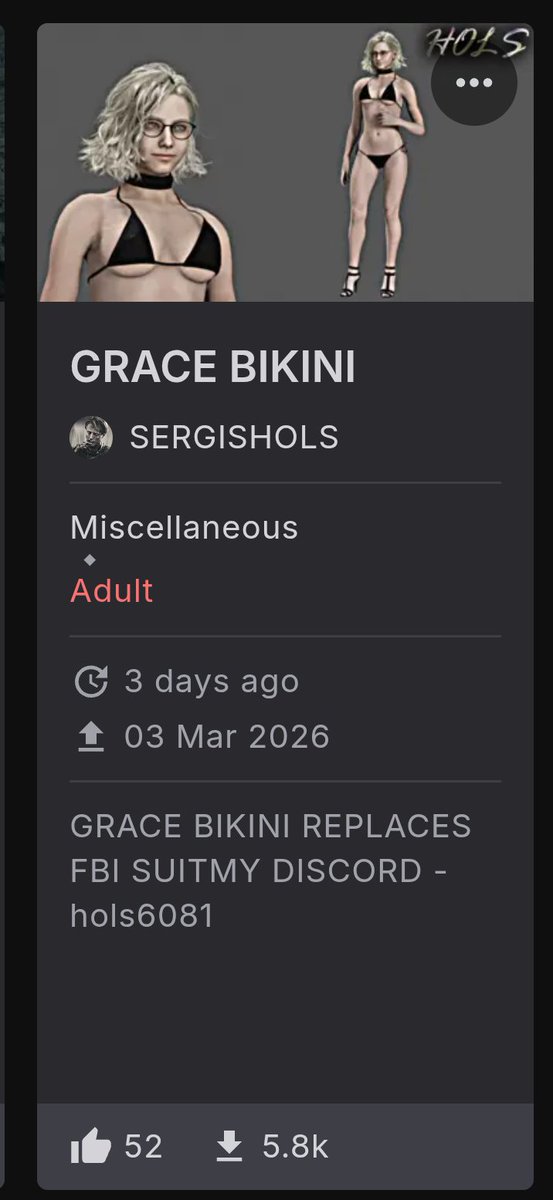 iKTOasis's tweet photo. @pk_kenzie The first mods to remove clothing were posted on the same day by the same user. https://t.co/xfXnzVHdfY