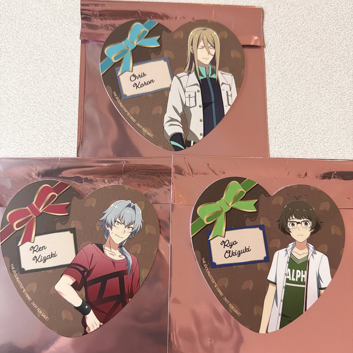 t_maaaa_78's tweet photo. 【交換】アイドルマスターSideM　
コースター シーパラ 八景島シーパラダイス

譲: 古論クリス、牙崎漣、秋月涼
求:天ヶ瀬冬馬　

本日3/7シーパラ内手渡しのみ
検索からでもお気軽にお声がけください https://t.co/9wHCXLXvzr