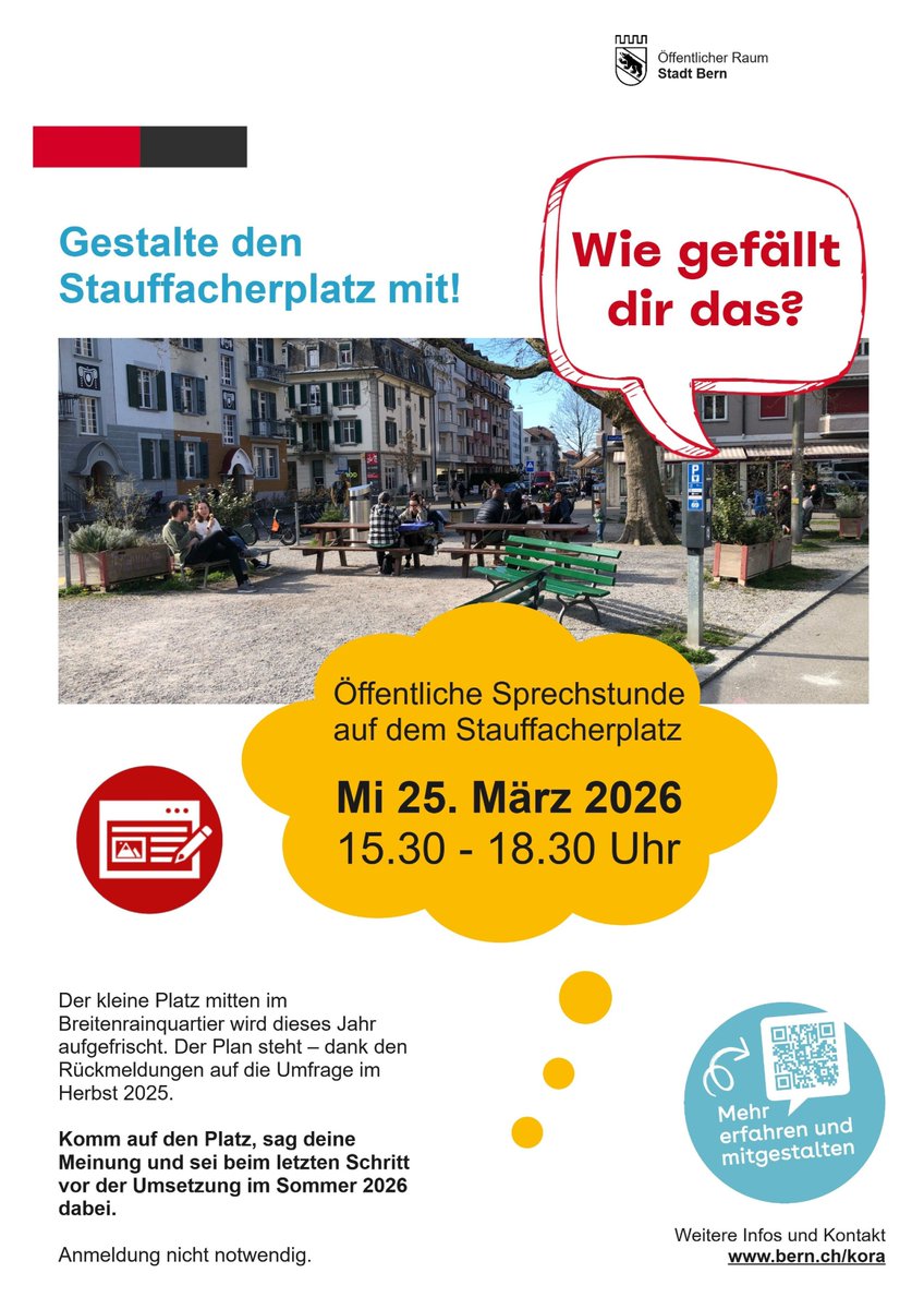 breitschtraeff's tweet photo. Gestalte den Stauffacherplatz mit! https://t.co/76bcA2I8yV