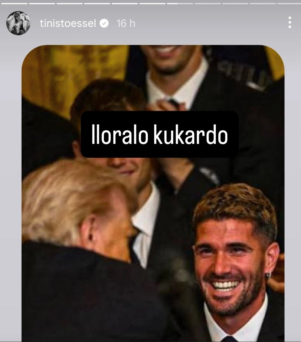 No le cabía una