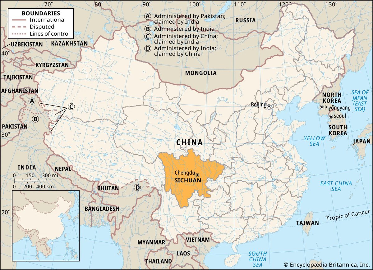 Sichuan is an important province to China because of its abundant agricultural resourceswhich include such Chinese staples as rice and wheat. Sichuan is also rich in mineral resources and is one of China's main industrial centers.
#sd_place