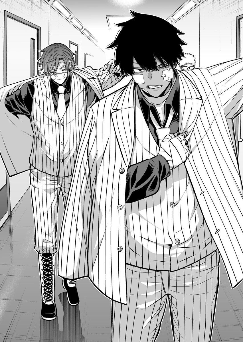 発売中の月刊少年チャンピオン4月号に外伝10話掲載されております！
#桃源暗鬼 #桃源暗鬼外伝