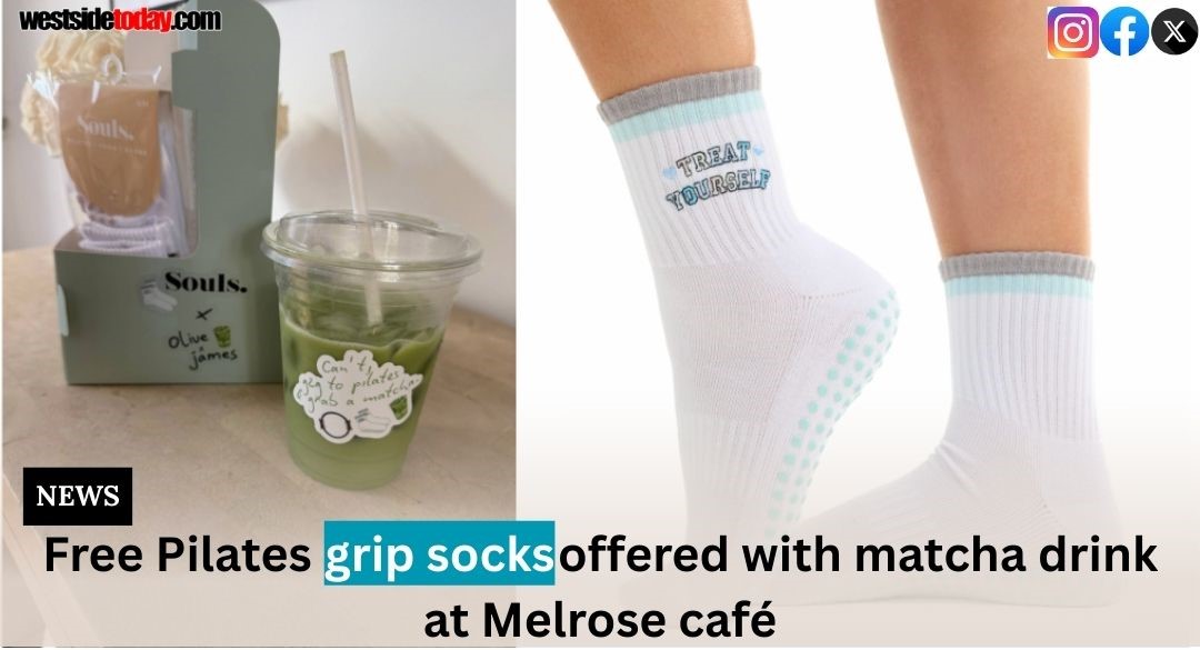 Buy Matcha, Get Free Pilates Grip Socks.

westsidetoday.com/2026/03/06/fre…