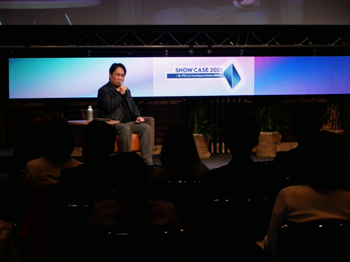 hotscape_event's tweet photo. 【「SHOWCASE 2026」開催報告①】
📷ご来場ありがとうございました📷
3月2日（月）、虎ノ門ヒルズフォーラムにて開催された内覧会「SHOWCASE 2026」が、盛況のうちに終了いたしました！
ㅤ
今回も虎ノ門ヒルズ内の各施設をはじめ、TOKYO NODE、麻布台ヒルズ（ヒルズハウス）、六本木ヒルズクラブなど、森ビルグループの各施設やサービスが一堂に集結。
弊社代表・前野によるセミナーやご協力頂いた酒居氏の登壇はいずれもほぼ満席となり、ご来場いただいた皆様とこれからのイベントの在り方を共有できる、非常に有意義な時間となりました。
ㅤㅤ